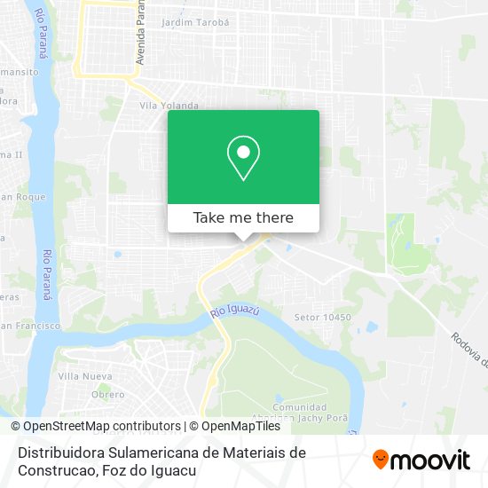 Distribuidora Sulamericana de Materiais de Construcao map