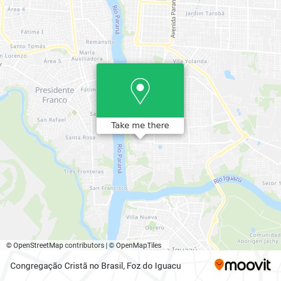 Congregação Cristã no Brasil map