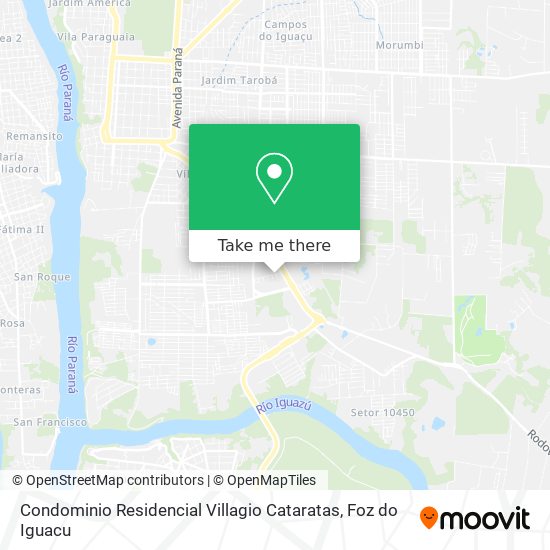 Condominio Residencial Villagio Cataratas map