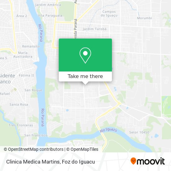 Clinica Medica Martins map