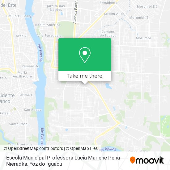 Escola Municipal Professora Lúcia Marlene Pena Nieradka map
