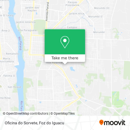Oficina do Sorvete map