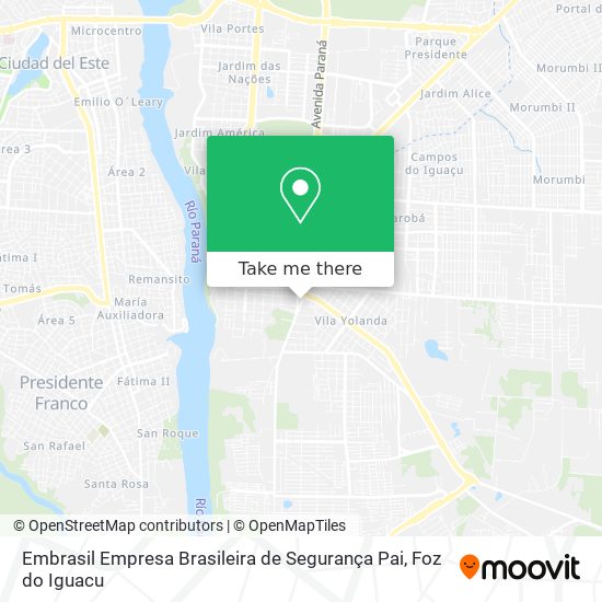 Embrasil Empresa Brasileira de Segurança Pai map