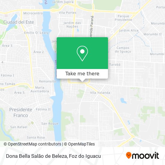 Dona Bella Salão de Beleza map