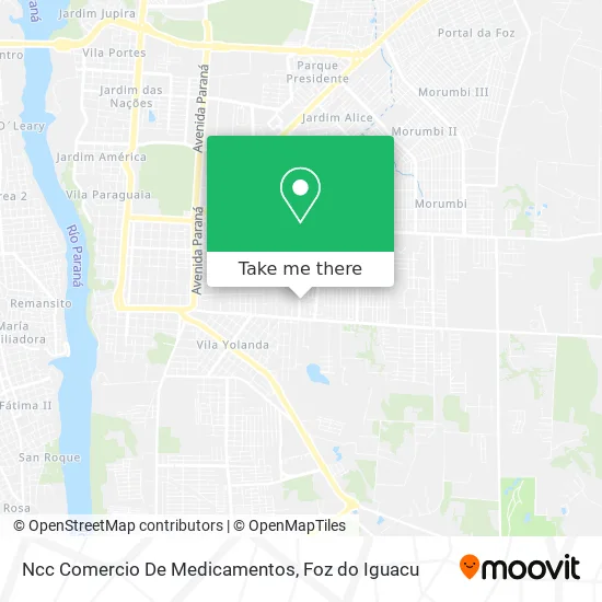 Ncc Comercio De Medicamentos map