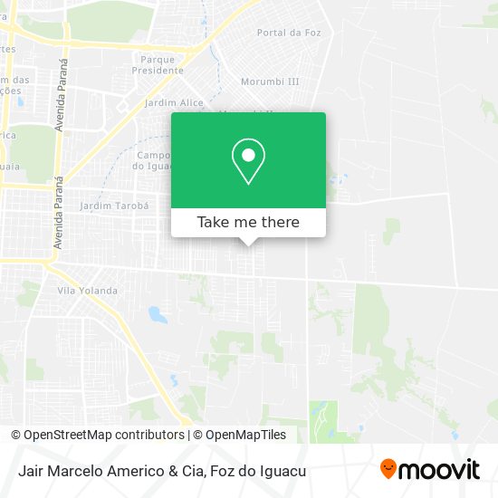 Jair Marcelo Americo & Cia map