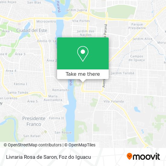 Livraria Rosa de Saron map