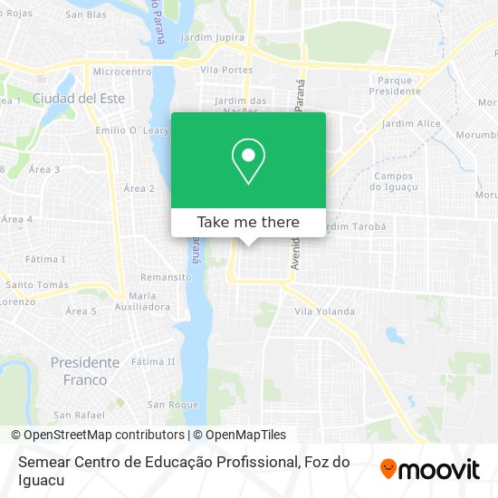 Semear Centro de Educação Profissional map