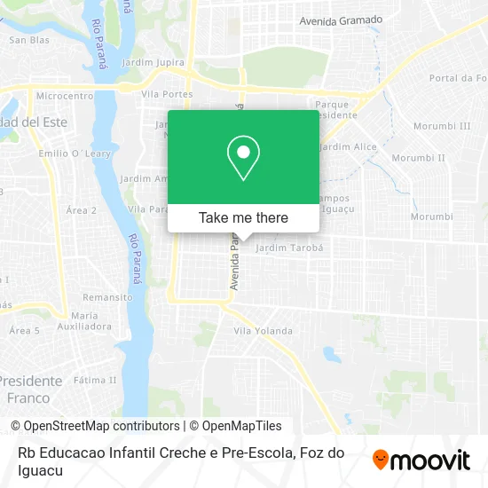 Rb Educacao Infantil Creche e Pre-Escola map