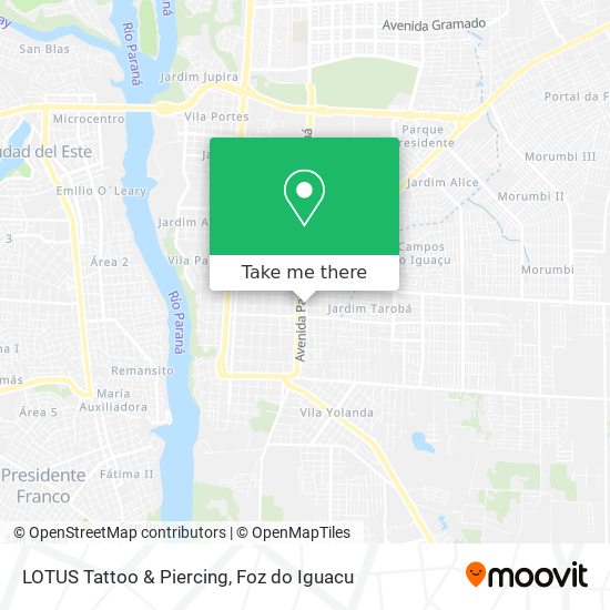 LOTUS Tattoo & Piercing map