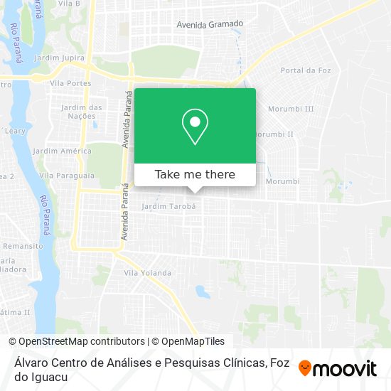 Álvaro Centro de Análises e Pesquisas Clínicas map