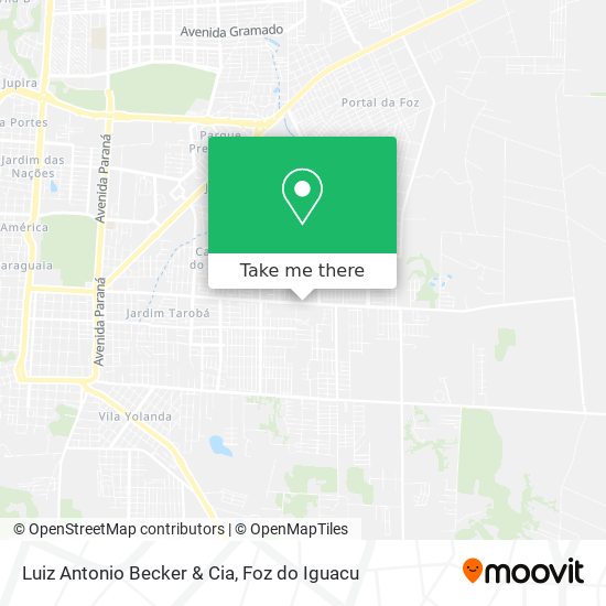 Luiz Antonio Becker & Cia map