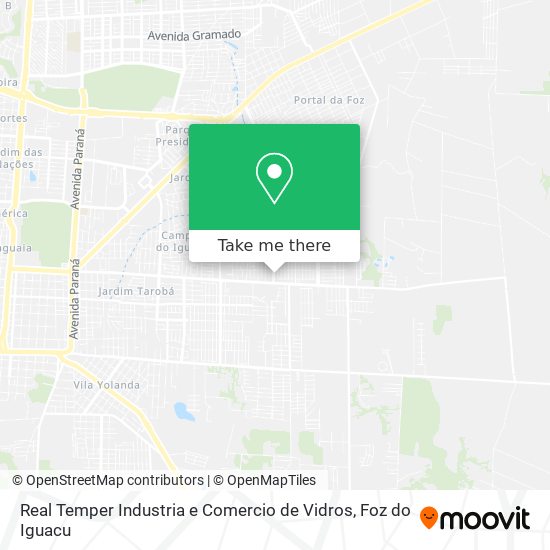 Real Temper Industria e Comercio de Vidros map