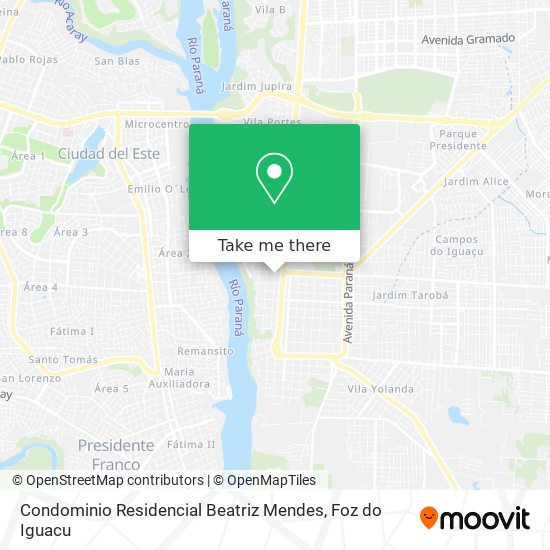 Condominio Residencial Beatriz Mendes map