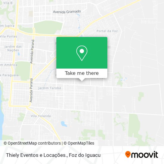 Thiely Eventos e Locações. map