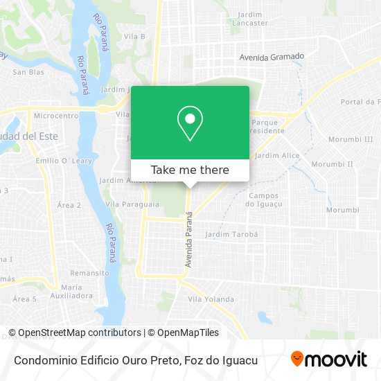 Condominio Edificio Ouro Preto map
