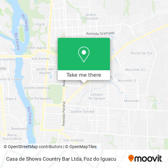Casa de Shows Country Bar Ltda map
