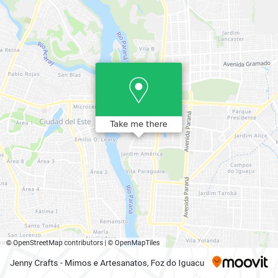 Jenny Crafts - Mimos e Artesanatos map