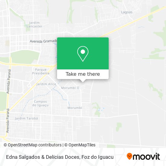 Edna Salgados & Delícias Doces map