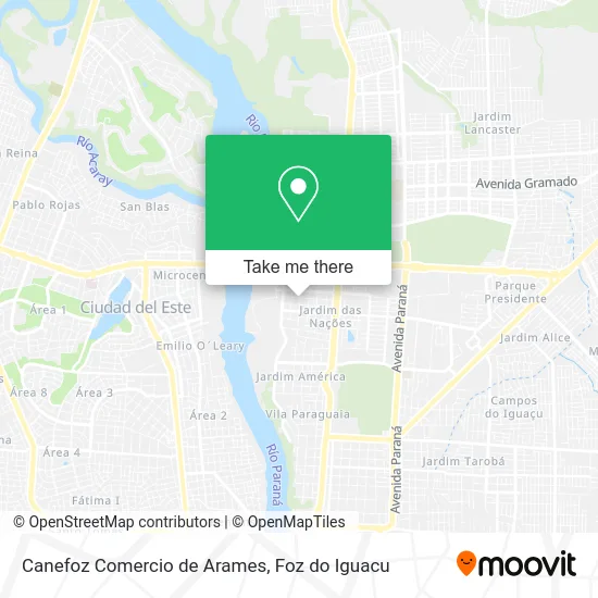 Canefoz Comercio de Arames map