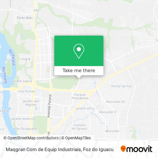 Maqgran Com de Equip Industriais map