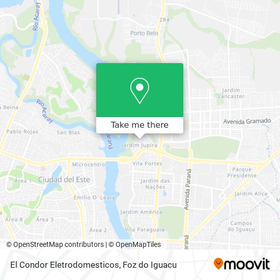 El Condor Eletrodomesticos map