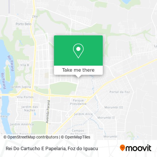 Rei Do Cartucho E Papelaria map