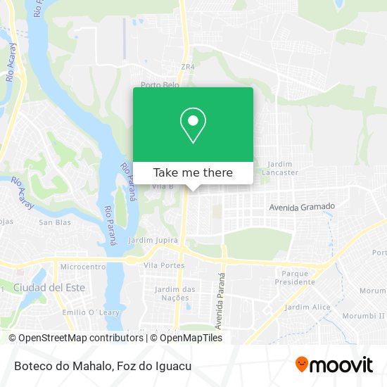 Boteco do Mahalo map