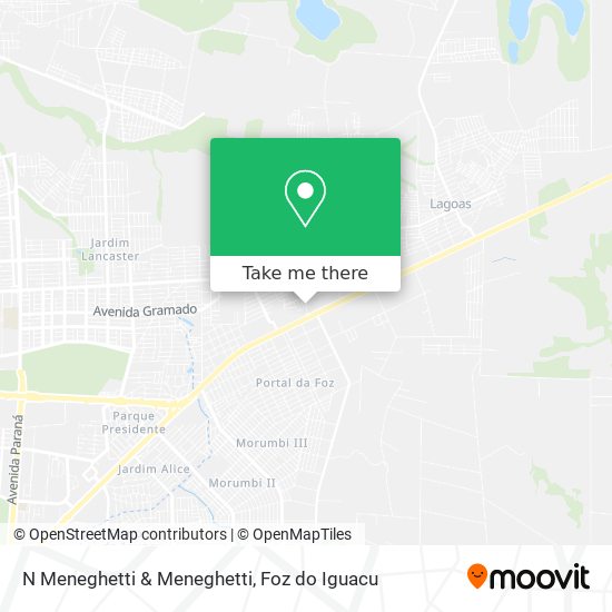N Meneghetti & Meneghetti map