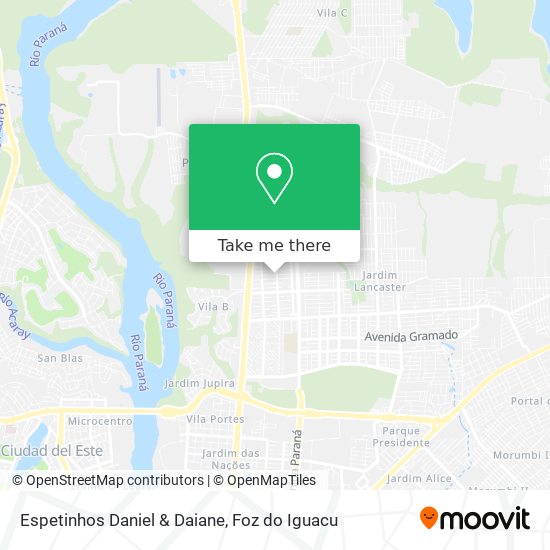 Espetinhos Daniel & Daiane map
