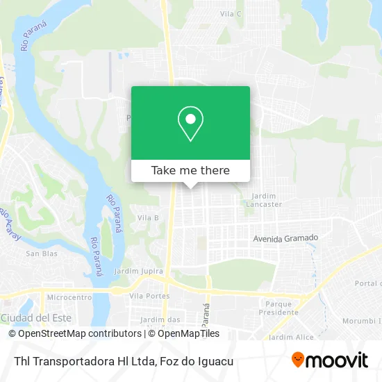 Thl Transportadora Hl Ltda map