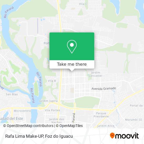 Rafa Lima Make-UP map