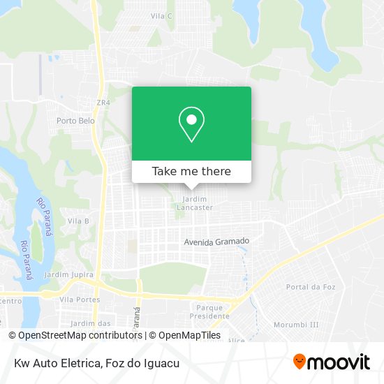 Kw Auto Eletrica map