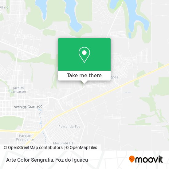 Arte Color Serigrafia map