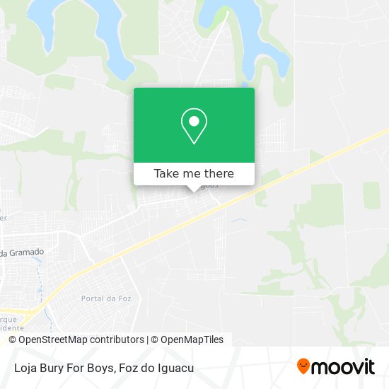 Loja Bury For Boys map
