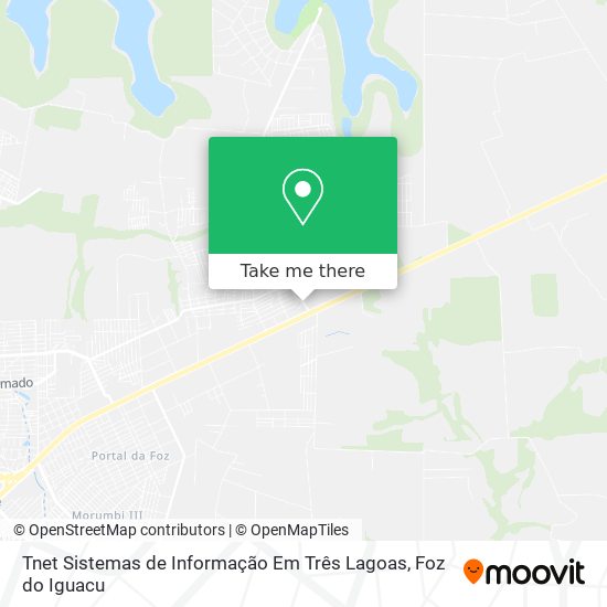 Tnet Sistemas de Informação Em Três Lagoas map