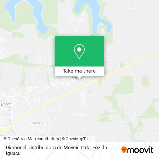 Dismosel Distribuidora de Moveis Ltda map