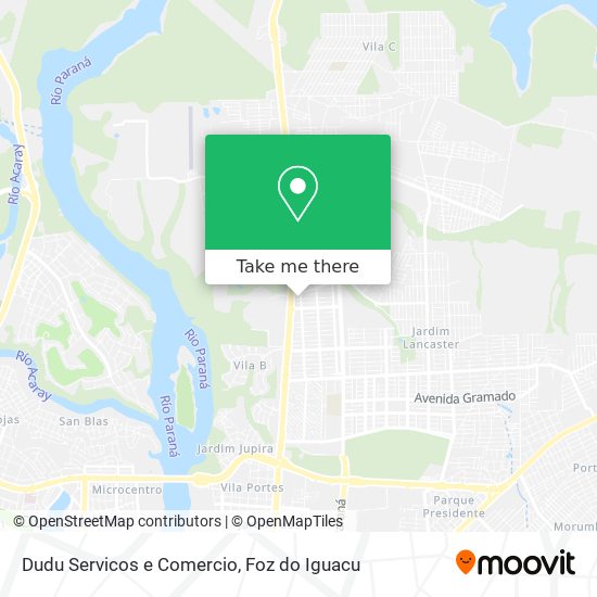 Dudu Servicos e Comercio map
