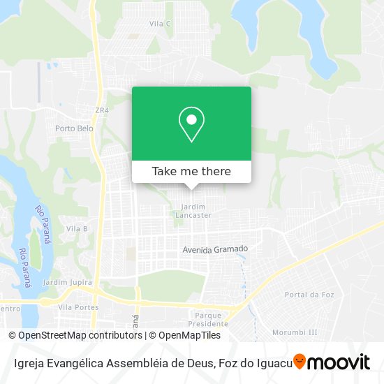 Igreja Evangélica Assembléia de Deus map