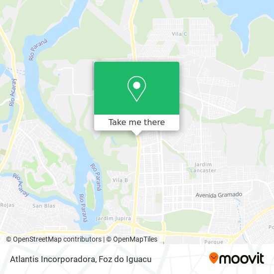 Atlantis Incorporadora map