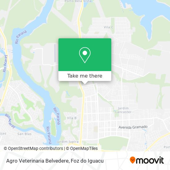 Agro Veterinaria Belvedere map