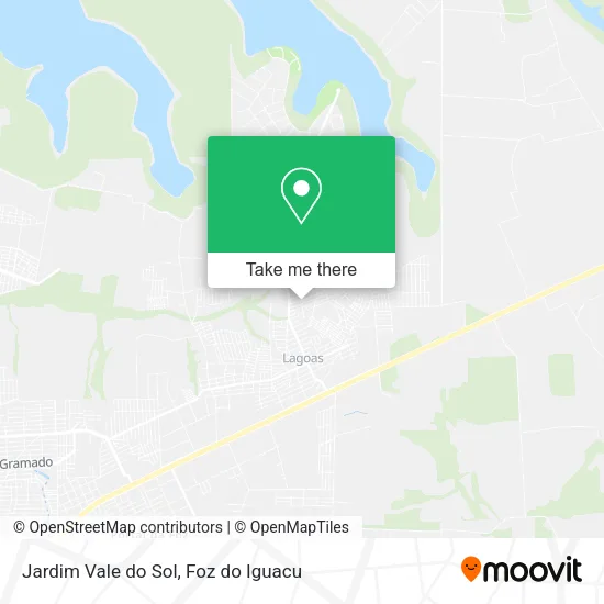 Jardim Vale do Sol map