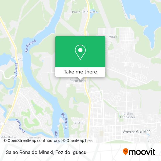 Salao Ronaldo Minski map