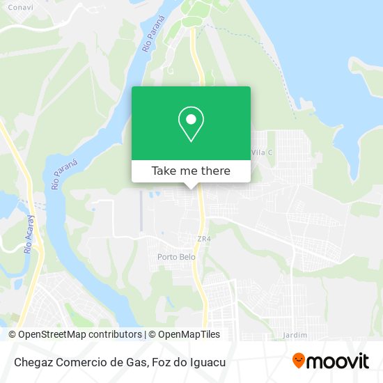 Chegaz Comercio de Gas map