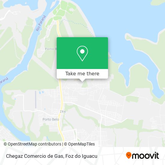 Chegaz Comercio de Gas map