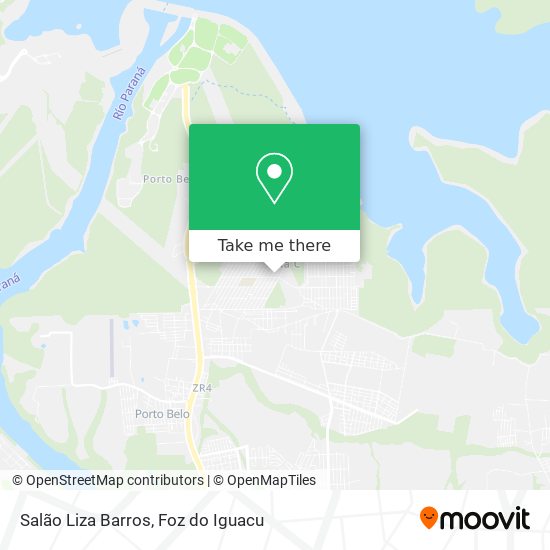 Salão Liza Barros map