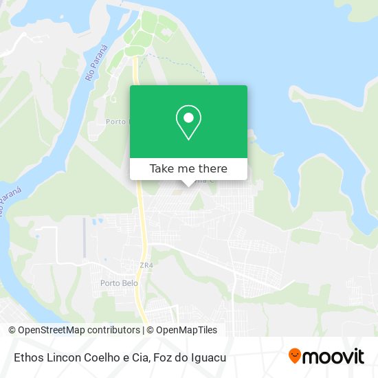 Ethos Lincon Coelho e Cia map