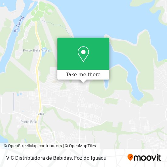 V C Distribuidora de Bebidas map
