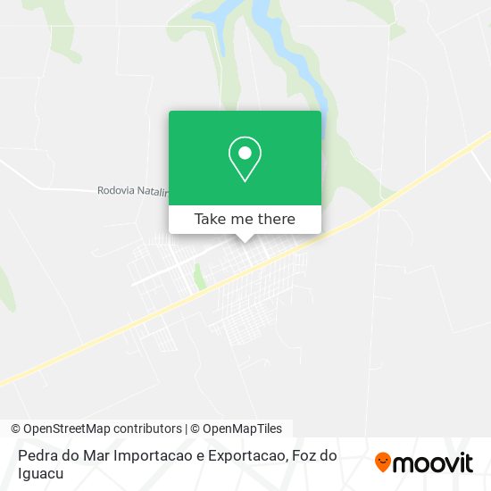 Pedra do Mar Importacao e Exportacao map