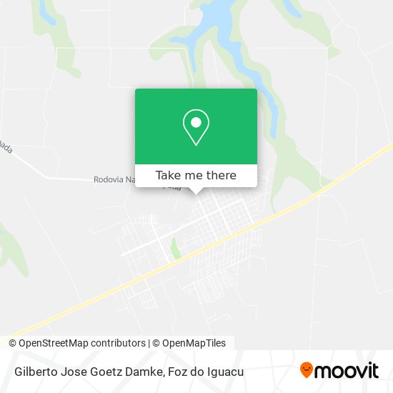 Gilberto Jose Goetz Damke map